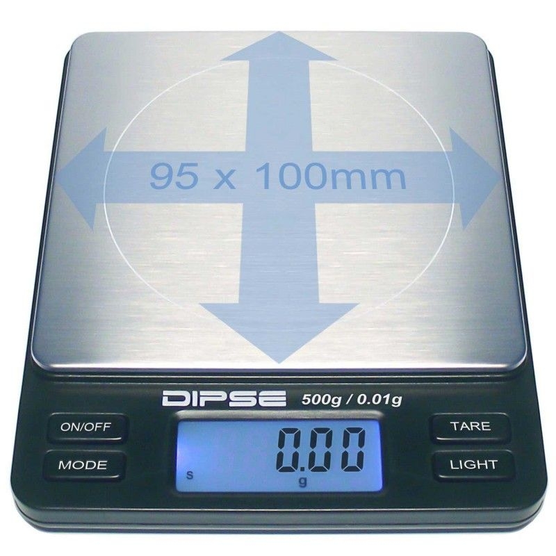 Dipse TP-500 Digitalwaage  500g x 0,01g