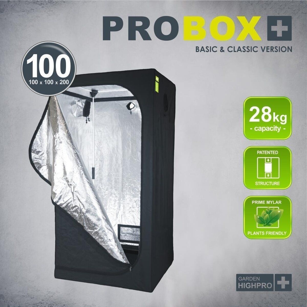 GHP Probox Basic 100, 100x100x200cm